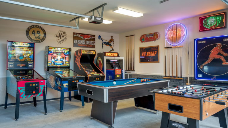 garage game room