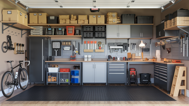 organized garage