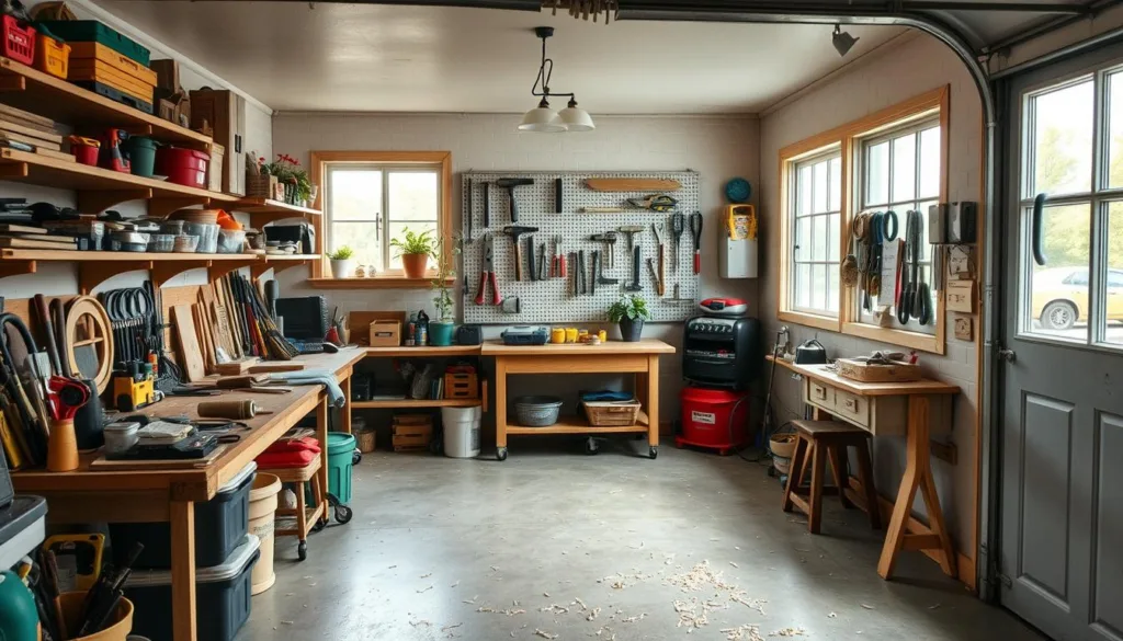 DIY garage workshop