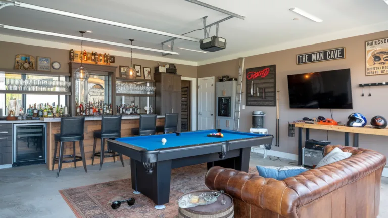 Ultimate Man Cave: 2 Car Garage Renovation Ideas