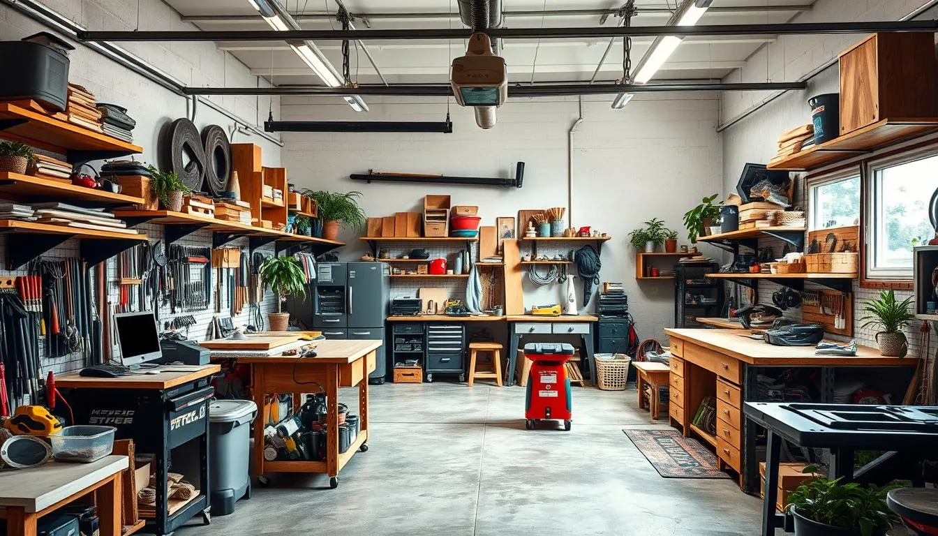 plan a garage workshop