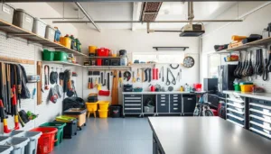 cleaning garage tips