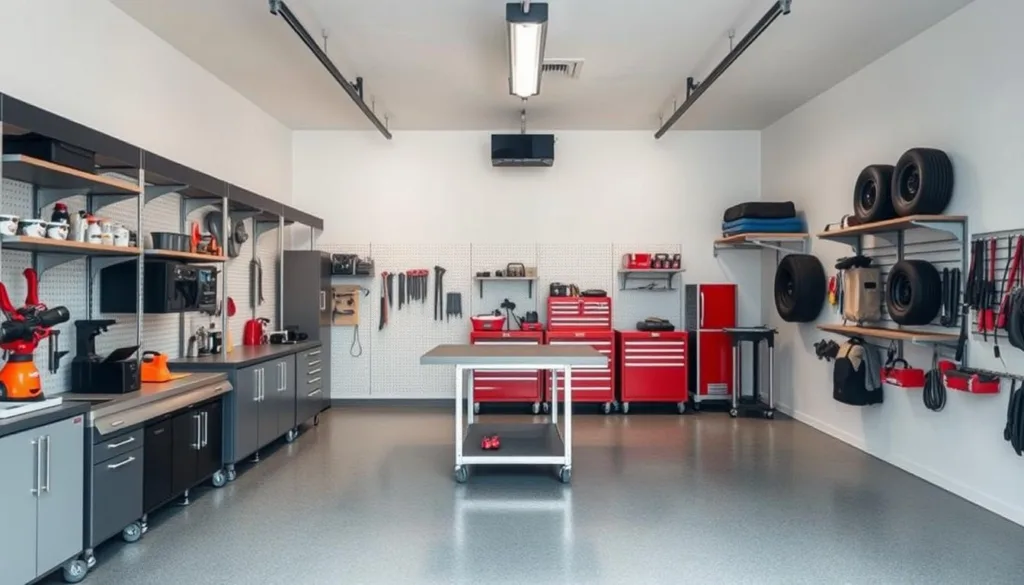 functional garage layout