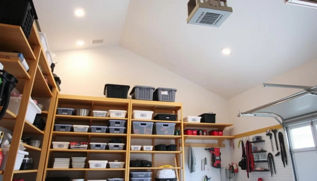 garage loft storage solutions