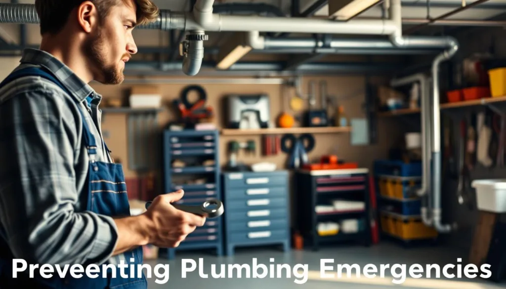 plumbing maintenance for garage