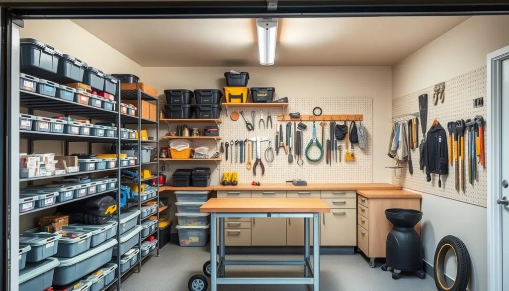 small garage organization