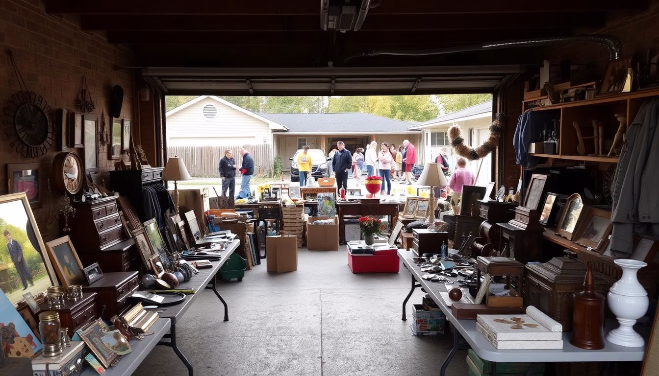 garage sale tips and ideas