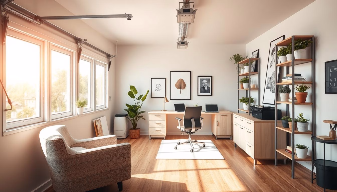 tips turning garage into office
